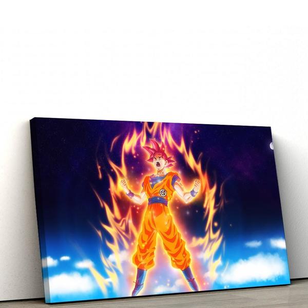 Quadro Decorativo 40x60cm Goku Viii Leroy Merlin