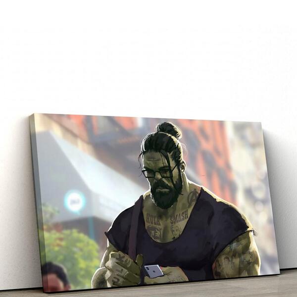Quadro Decorativo 40x60cm Hulk Ii