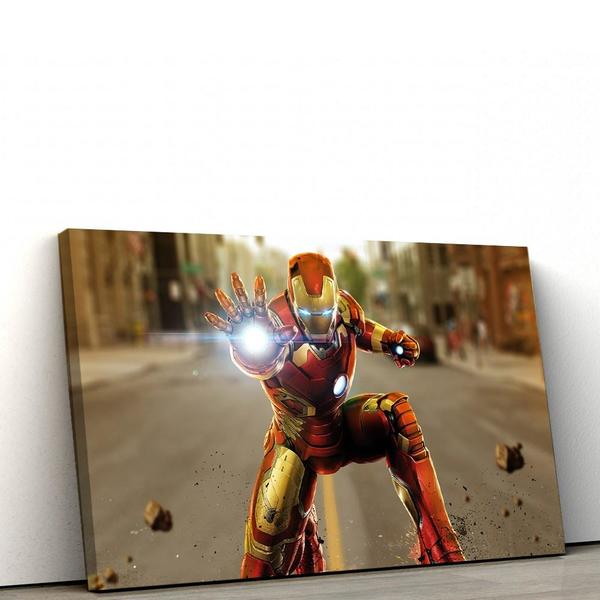Quadro Decorativo 40x60cm Iron Man I Leroy Merlin