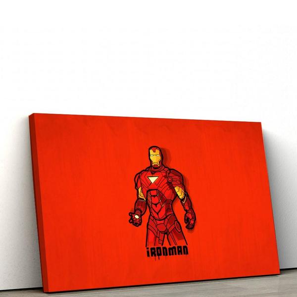 Quadro Decorativo 40x60cm Iron Man Vi Leroy Merlin