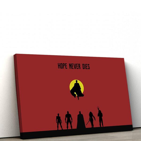 Quadro Decorativo 40x60cm Liga Da Justiça Xix