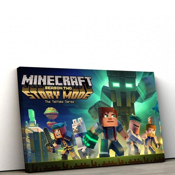Quadro Decorativo 40x60cm Minecraft I Leroy Merlin