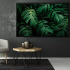 Quadro Decorativo 50x70 Cm Folha 035 Com Moldura Laqueada Pre