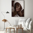 Quadro Decorativo 50x70 Cm Mulher 055 Com Moldura Laqueada Pr