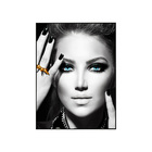 Quadro Decorativo 50x70 Cm Mulher 057 Com Moldura Laqueada Pr