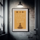 Quadro Decorativo 60x48 A Lei Da Mente É Implacável Moldura:m