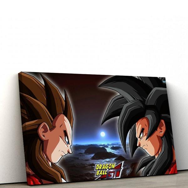 Quadro Decorativo 60x90cm Vegeta Goku I Leroy Merlin
