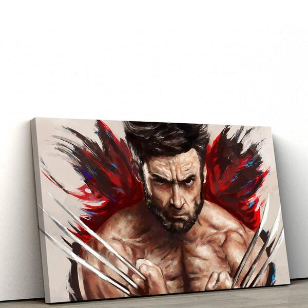 Quadro Decorativo 60x90cm Wolverine Iii