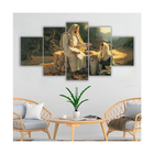 Quadro Decorativo  Encontro De Jesus Cristo E A Samaritana À