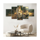 Quadro Decorativo  Encontro De Jesus Cristo E A Samaritana À