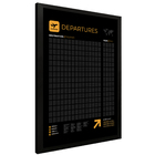 Quadro Decorativo  Preto 60x90cm