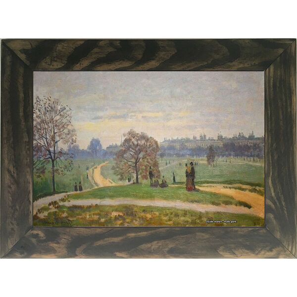 Quadro Decorativo A4 Hyde Park - Claude Monet Cosi Dimora