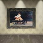 Quadro Decorativo A4 Jean Monet On A Mechanical Horse 1872 -