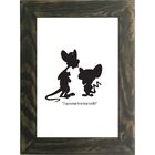 Quadro Decorativo A4 Pink E Cérebro Cosi Dimora