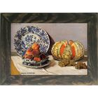 Quadro Decorativo A4 Still Life With Melon - Claude Monet Cos