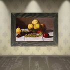 Quadro Decorativo A4 Still Life With Pears And Grapes - Claud