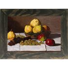 Quadro Decorativo A4 Still Life With Pears And Grapes - Claud