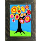 Quadro Decorativo A4 Tree Fall - Kandinsky Cosi Dimora