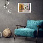 Quadro Decorativo A Dama E O Corvo Abstrato