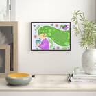 Quadro Decorativo A Vida E O Chá 33x24cm - Com Vidro Moldura: