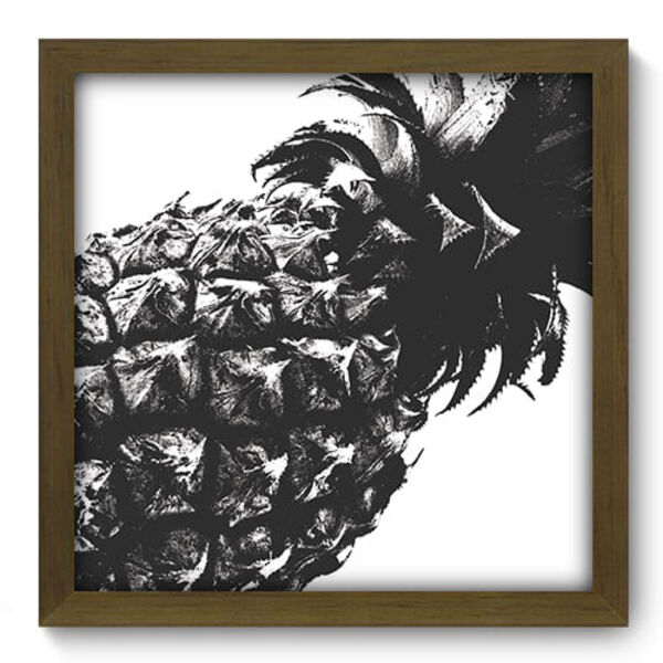 Quadro Decorativo - Abacaxi - 33cm X 33cm - 216qdcm