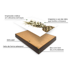 Quadro Decorativo Abacaxi 40x60cm Com Moldura