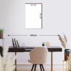 Quadro Decorativo Abacaxi 40x60cm Com Moldura