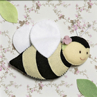 Quadro Decorativo Abelha Quarto Bebê Infantil