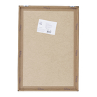 Quadro Decorativo Abstrato 1 Terracota com Vidro 50x70cm Arte Própria