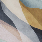 Quadro Decorativo Abstrato 1 Terracota com Vidro 50x70cm Arte Própria