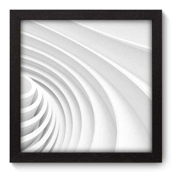 Quadro Decorativo - Abstrato - 22cm X 22cm - 008qnaap