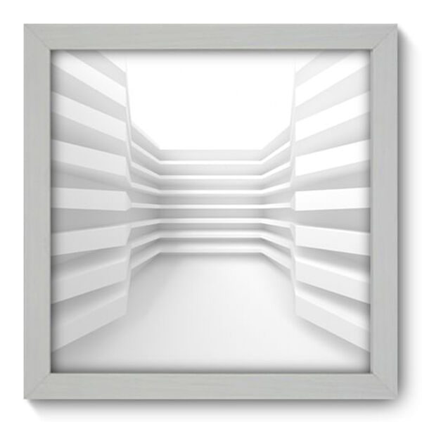 Quadro Decorativo - Abstrato - 22cm X 22cm - 009qnaab