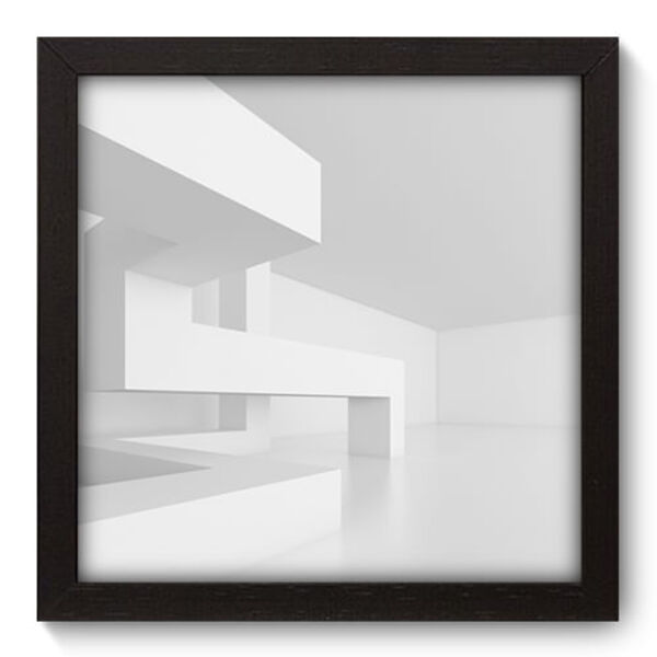 Quadro Decorativo - Abstrato - 22cm X 22cm - 012qnaap