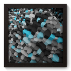 Quadro Decorativo - Abstrato - 22cm X 22cm - 020qnaap