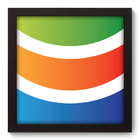 Quadro Decorativo - Abstrato - 22cm X 22cm - 054qnaap