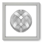 Quadro Decorativo - Abstrato - 22cm X 22cm - 088qnaab