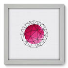 Quadro Decorativo - Abstrato - 22cm X 22cm - 091qnaab