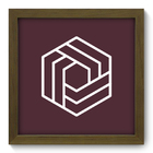 Quadro Decorativo - Abstrato - 22cm X 22cm - 129qdam