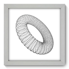 Quadro Decorativo - Abstrato - 22cm X 22cm - 143qnaab