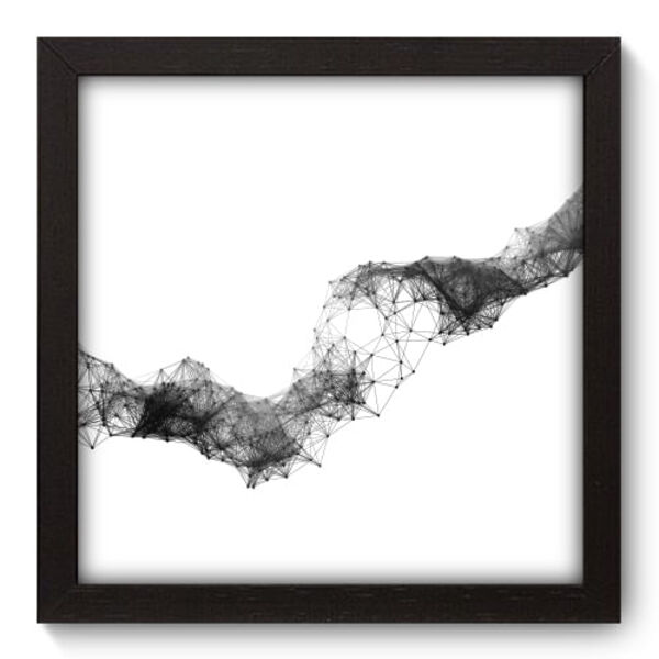 Quadro Decorativo - Abstrato - 22cm X 22cm - 145qnaap