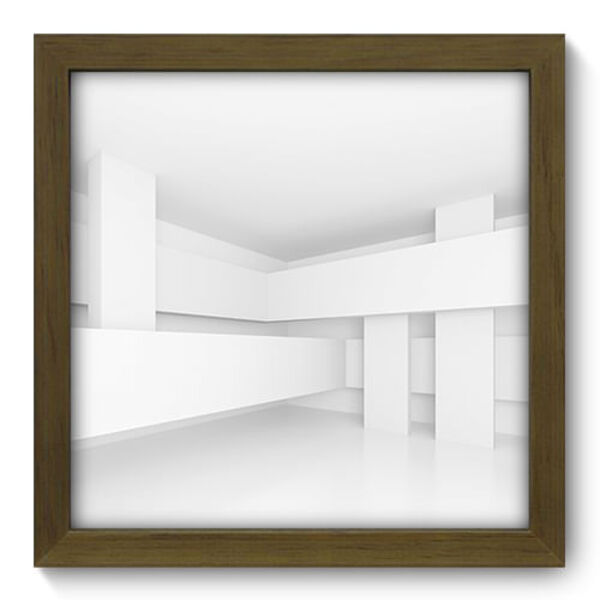 Quadro Decorativo - Abstrato - 22cm X 22cm - 157qdam