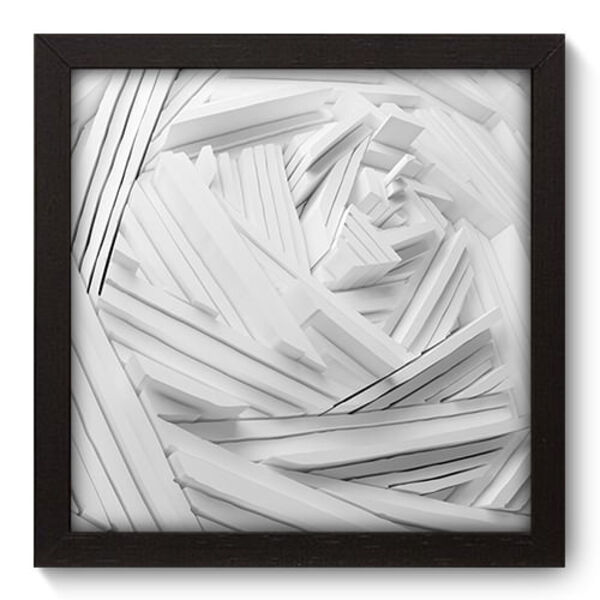 Quadro Decorativo - Abstrato - 22cm X 22cm - 160qdap