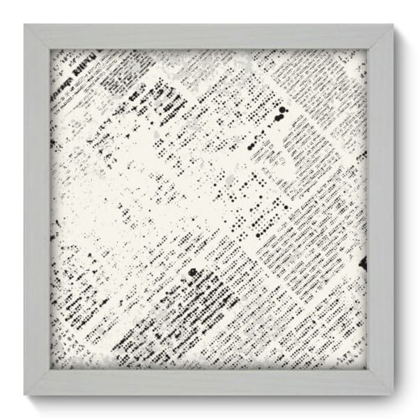 Quadro Decorativo - Abstrato - 22cm X 22cm - 176qnaab