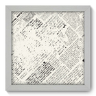 Quadro Decorativo - Abstrato - 22cm X 22cm - 176qnaab