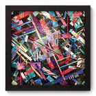 Quadro Decorativo - Abstrato - 22cm X 22cm - 194qdap