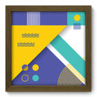Quadro Decorativo - Abstrato - 22cm X 22cm - 240qdam