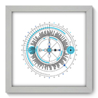 Quadro Decorativo - Abstrato - 22cm X 22cm - 252qdab