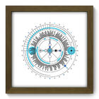 Quadro Decorativo - Abstrato - 22cm X 22cm - 252qdam