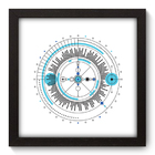 Quadro Decorativo - Abstrato - 22cm X 22cm - 252qdap