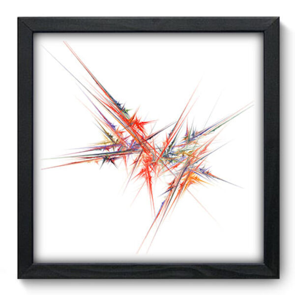 Quadro Decorativo - Abstrato - 33cm X 33cm - 043qnabp